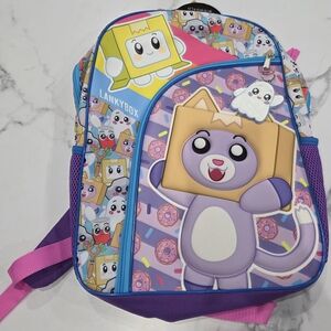 Bioworld LankyBox Kids Backpack - Purple and Pink